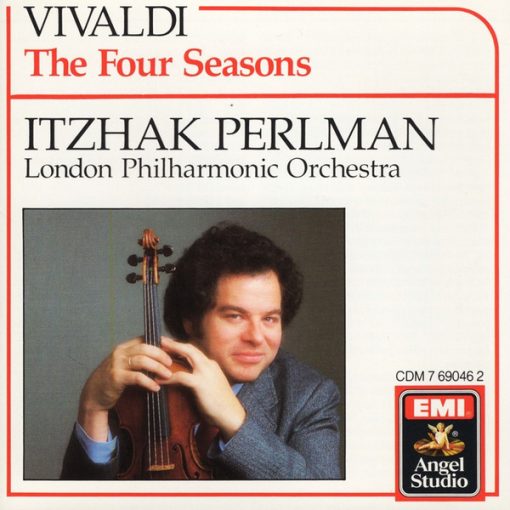 Antonio Vivaldi - Itzhak Perlman, London Philharmonic Orchestra - The Four Seasons (CD, Album, RE, RM) (Near Mint (NM or M-))