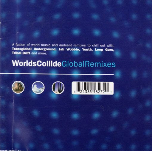 Various - Worlds Collide Global Remixes (2xCD, Comp) (Near Mint (NM or M-))