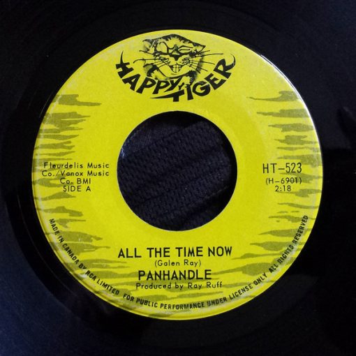 Panhandle - All The Time Now / Hey Girl (7", Single) (Near Mint (NM or M-))