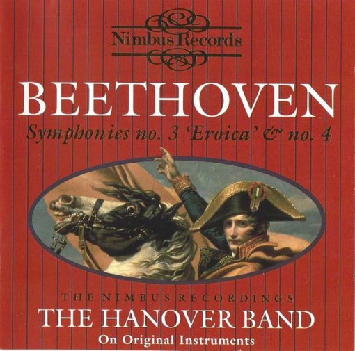 Ludwig van Beethoven, Hanover Band - Symphonies No. 3 'Eroica' & No. 4 (CD, Comp, Amb) (Near Mint (NM or M-))