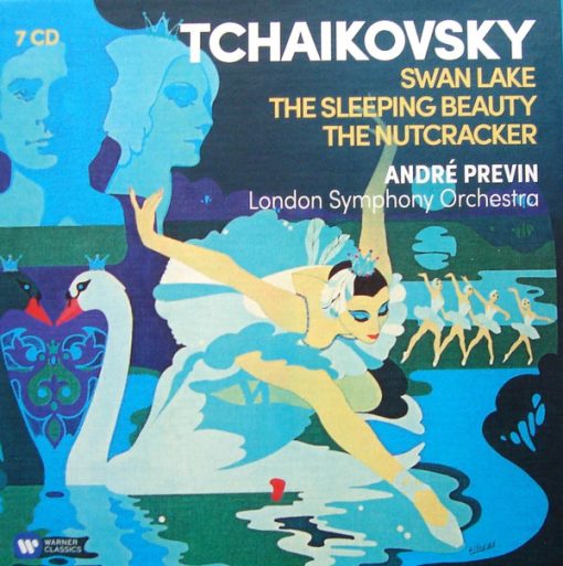 Pyotr Ilyich Tchaikovsky / André Previn, London Symphony Orchestra - Swan Lake / The Sleeping Beauty / The Nutcracker (2xCD, RE, RM + 3xCD, RE, RM + 2xCD, RE, RM + Box, ) (Near Mint (NM or M-))