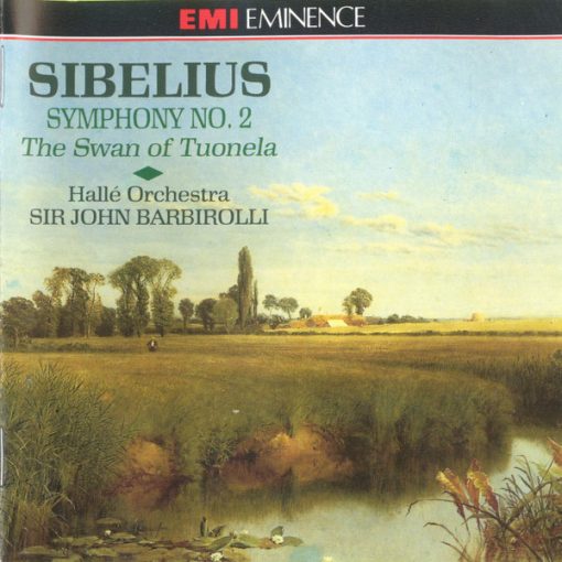 Jean Sibelius, Hallé Orchestra conducted by Sir John Barbirolli - Symphony No. 2, The Swan Of Tuonela (CD, Album, RM) (Near Mint (NM or M-))