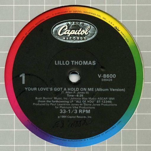 Lillo Thomas - Your Love's Got A Hold On Me (12") (Mint (M))