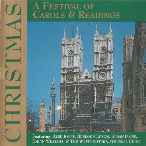 Aled Jones, Benjamin Luxon, Eirian James, Emlyn Williams, Westminster Cathedral Choir - Christmas - A Festival Of Carols & Readings (CD, Album) (Mint (M))