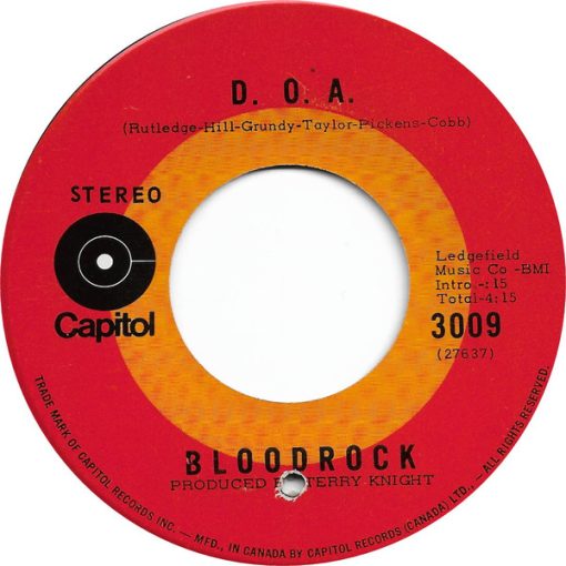 Bloodrock - D. O. A. (7", Single) (Near Mint (NM or M-))