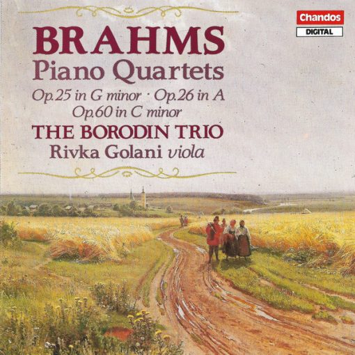 Johannes Brahms, Borodin Trio, Rivka Golani - Piano Quartets Op. 25 In G Minor, Op. 26 In A, Op. 60 In C Minor (2xCD) (Near Mint (NM or M-))