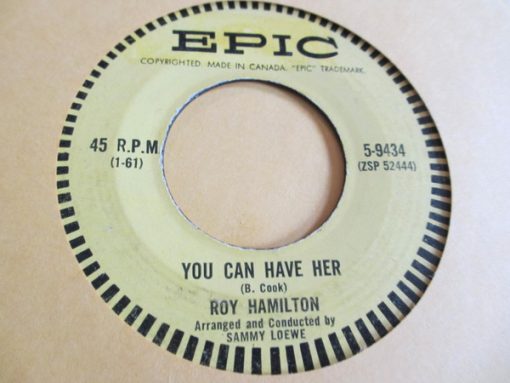 Roy Hamilton (5) - You Can Have Her  (7", Single) (Near Mint (NM or M-))