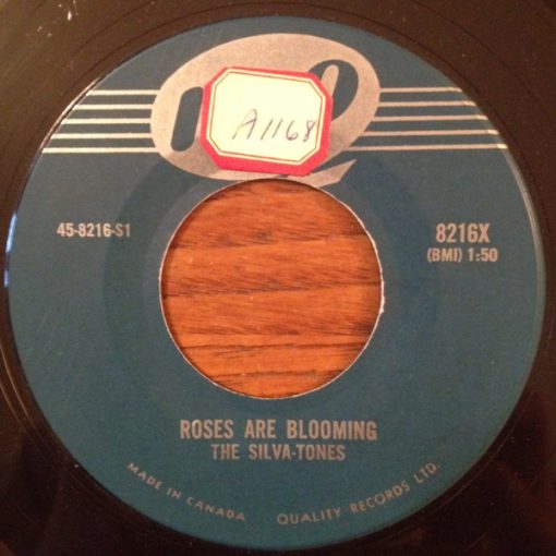 The Silva-Tones - Roses Are Blooming / Chi-Wa-Wa (That's All I Want From You) (7", Single) (Very Good Plus (VG+))