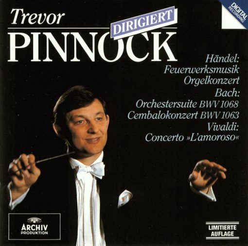 Trevor Pinnock Dirigiert Georg Friedrich Händel, Johann Sebastian Bach, Antonio Vivaldi - Trevor Pinnock (CD, Comp, Ltd) (Near Mint (NM or M-))