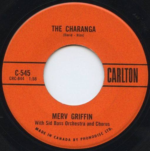 Merv Griffin - The Charanga  (7", Single) (Near Mint (NM or M-))