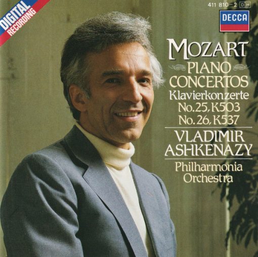 Wolfgang Amadeus Mozart, Philharmonia Orchestra, Vladimir Ashkenazy - Piano Concertos No.25, K503 & No.26, K537 (CD) (Near Mint (NM or M-))