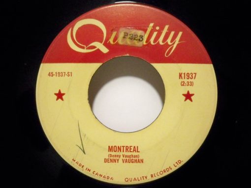 Denny Vaughan - Montreal / Alouette (7", Single) (Very Good (VG))