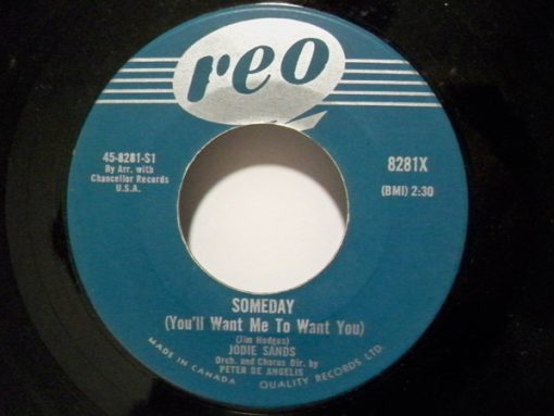 Jodie Sands - Someday (You'll Want Me To Want You) / Always In My Heart (7", Single) (Very Good Plus (VG+))