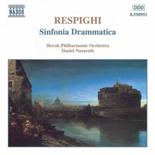 Ottorino Respighi – Slovak Philharmonic Orchestra, Daniel Nazareth - Sinfonia Drammatica (CD) (Near Mint (NM or M-))