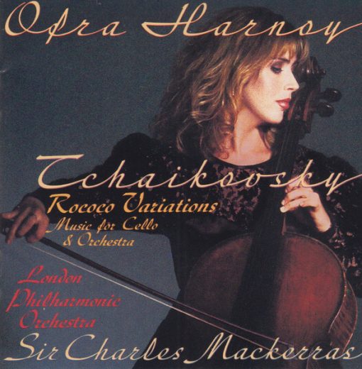 Pyotr Ilyich Tchaikovsky, Ofra Harnoy, London Philharmonic Orchestra, Sir Charles Mackerras - Rococo Variations (Music For Cello & Orchestra) (CD, Album) (Near Mint (NM or M-))