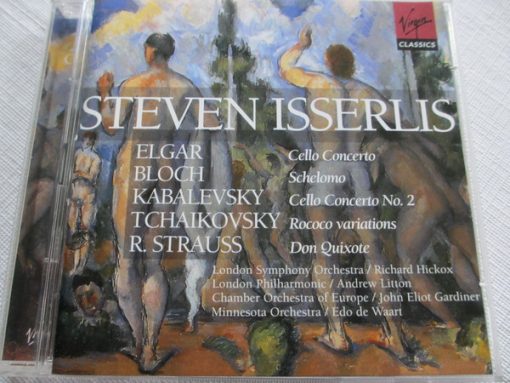 Steven Isserlis, Sir Edward Elgar / Ernest Bloch / Dmitry Kabalevsky / Pyotr Ilyich Tchaikovsky / Richard Strauss - Cello Concerto / Schelomo / Cello Concerto No. 2 / Rococo Variations / Don Quixote (2xCD, Comp) (Near Mint (NM or M-))