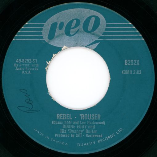 Duane Eddy - Rebel-'Rouser (7", Single) (Very Good Plus (VG+))