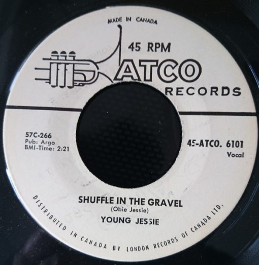 Young Jessie - Shuffle In The Gravel / Make Believe (7", Single, Promo) (Very Good Plus (VG+))