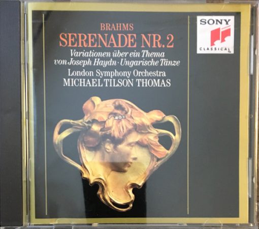 Johannes Brahms - London Symphony Orchestra, Michael Tilson Thomas - Serenade Nr. 2 / Variationen Über Ein Thema Von Joseph Haydn /  Ungarische Tänze (CD, Album) (Near Mint (NM or M-))