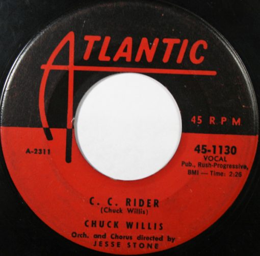 Chuck Willis - C. C. Rider / Ease The Pain (7", Single) (Near Mint (NM or M-))