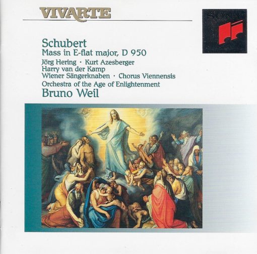 Franz Schubert - Jörg Hering ∙ Kurt Azesberger ∙ Harry van der Kamp ∙ Die Wiener Sängerknaben ∙ Chorus Viennensis ∙ Orchestra Of The Age Of Enlightenment ∙ Bruno Weil - Mass In E-Flat Major, D 950 (CD, Album) (Near Mint (NM or M-))