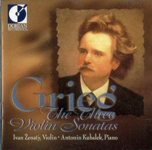 Ivan Ženatý, Antonin Kubalek, Edvard Grieg - The Three Violin Sonatas (CD) (Near Mint (NM or M-))