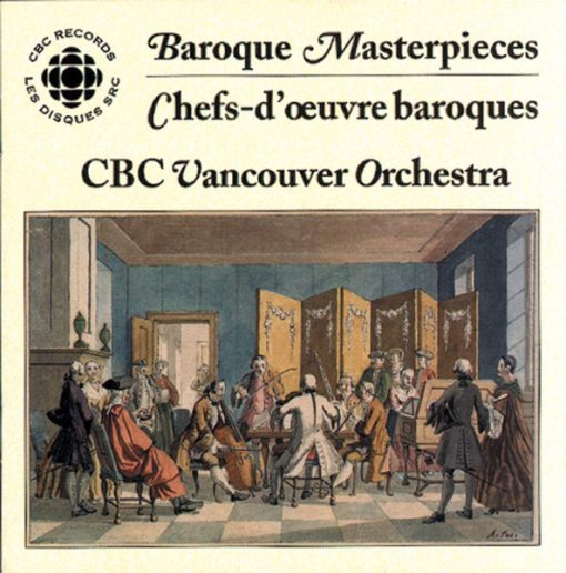 CBC Vancouver Orchestra - Baroque Masterpieces (CD, Album) (Near Mint (NM or M-))