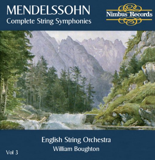 Felix Mendelssohn-Bartholdy / English String Orchestra, William Boughton - Complete String Symphonies Volume 3 (CD, Album) (Near Mint (NM or M-))