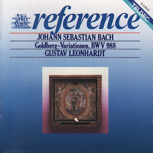 Johann Sebastian Bach, Gustav Leonhardt - Goldberg Variationen, BWV 988 (CD) (Near Mint (NM or M-))