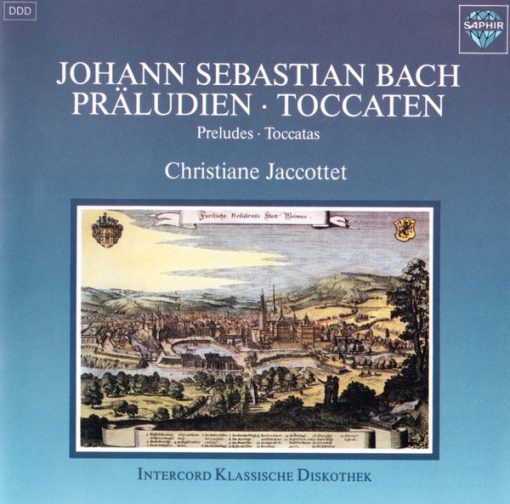 Johann Sebastian Bach - Christiane Jaccottet - Präludien • Toccaten = Preludes • Toccatas (CD, Album) (Near Mint (NM or M-))