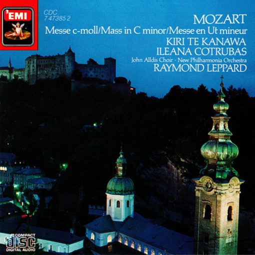 Wolfgang Amadeus Mozart, Kiri Te Kanawa, Ileana Cotrubas, John Alldis Choir, New Philharmonia Orchestra, Raymond Leppard - Messe C-Moll = Mass In C Minor = Messe En Ut Mineur (CD, Album, RM) (Near Mint (NM or M-))