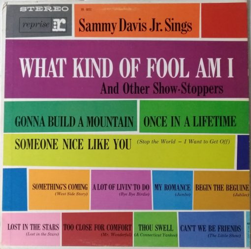 Sammy Davis Jr. - Sammy Davis Jr. Sings What Kind Of Fool Am I And Other Show-Stoppers (LP, Album) (Mint (M))