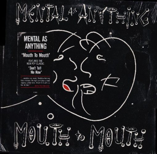 Mental As Anything - Mouth To Mouth (LP, Album) (Mint (M))