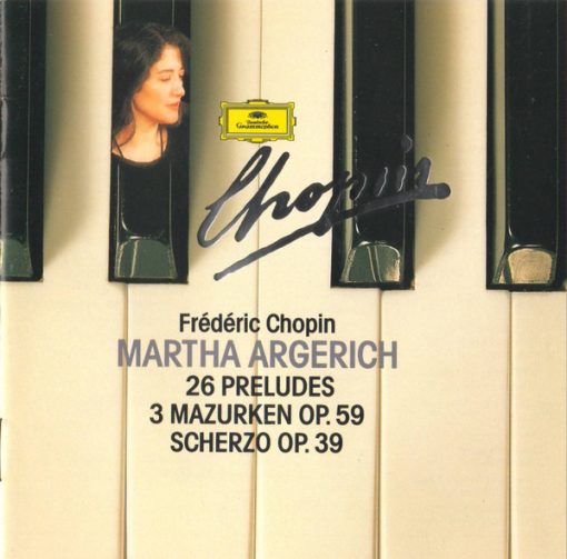 Frédéric Chopin, Martha Argerich - 26 Preludes / 3 Mazurken Op. 59 / Scherzo Op. 39 (CD, Comp, RP) (Near Mint (NM or M-))