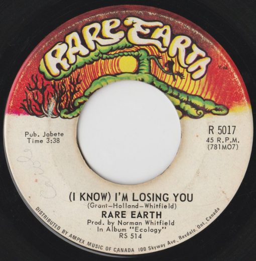 Rare Earth - (I Know) I'm Losing You (7", Single) (Near Mint (NM or M-))