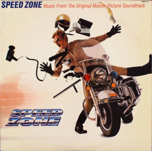 Various - Speed Zone (Music From The Original Motion Picture Soundtrack) (LP, Comp) (Mint (M))