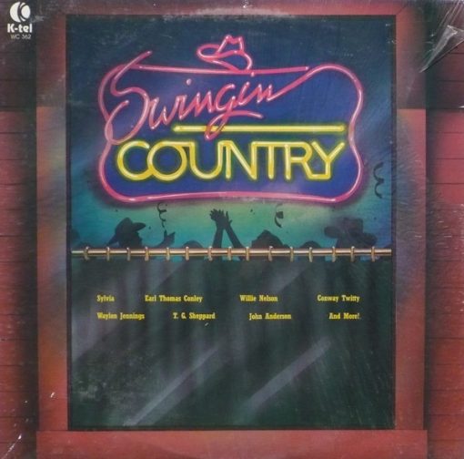 Various - Swingin Country (LP, Comp) (Mint (M))