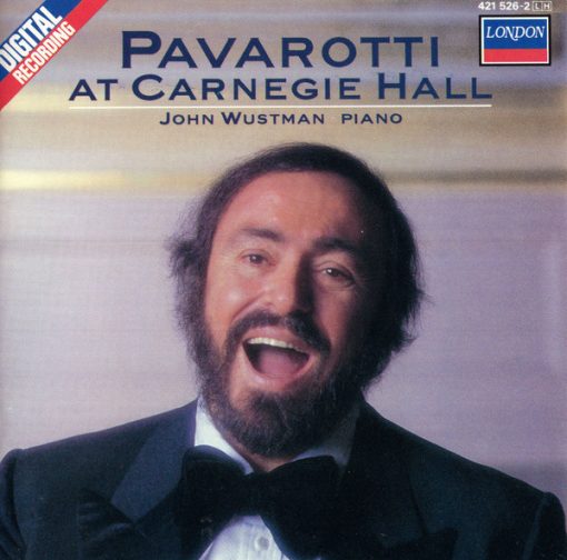 Luciano Pavarotti, John Wustman - Pavarotti At Carnegie Hall (CD, Album, RP) (Near Mint (NM or M-))