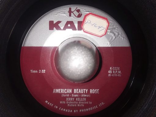 Jerry Keller - American Beauty Rose (7", Single) (Very Good (VG))