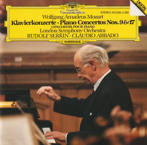 Wolfgang Amadeus Mozart, London Symphony Orchestra, Rudolf Serkin, Claudio Abbado - Klavierkonzerte Nos. 9 & 17 (CD, Album, RE) (Very Good Plus (VG+))