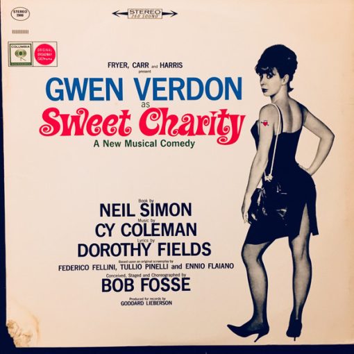 "Sweet Charity" Original Broadway Cast, Gwen Verdon - Sweet Charity (A New Musical Comedy) (LP, Album, RE) (Mint (M))