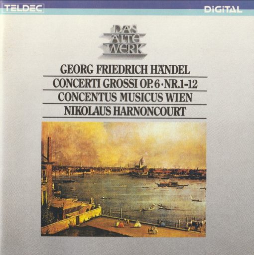 Georg Friedrich Händel - Nikolaus Harnoncourt, Concentus Musicus Wien - Concerti Grossi Op. 6 · Nr. 1-12 (3xCD) (Very Good Plus (VG+))