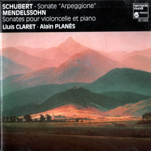 Franz Schubert / Felix Mendelssohn-Bartholdy, Lluís Claret ∙ Alain Planès - Sonate ''Arpeggione'' / Sonates Pour Violoncelle Et Piano (CD, Album) (Near Mint (NM or M-))