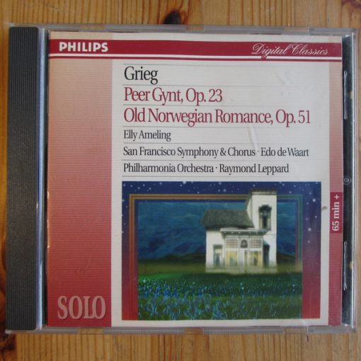 Edvard Grieg, Elly Ameling, San Francisco Symphony & San Francisco Symphony Chorus, Edo de Waart, Philharmonia Orchestra, Raymond Leppard - Peer Gynt, Op. 23 • Old Norwegian Romance, Op. 51 (CD, Comp) (Near Mint (NM or M-))