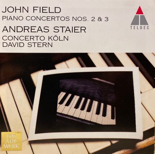 John Field (2) - Andreas Staier, Concerto Köln, David Stern - Piano Concertos Nos. 2 & 3 (CD, Album) (Near Mint (NM or M-))