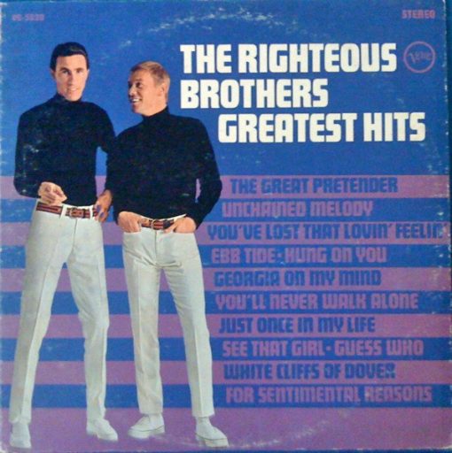 The Righteous Brothers - The Righteous Brothers Greatest Hits (LP, Comp, MGM) (Mint (M))