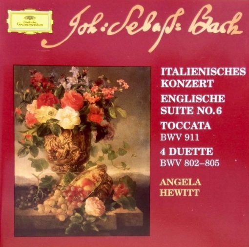 Johann Sebastian Bach - Angela Hewitt - Italienisches Konzert ‧ Englische Suite No. 6 ‧ Toccata BWV 911 ‧ 4 Duette BWV 802-805 (CD, Album, RE) (Near Mint (NM or M-))