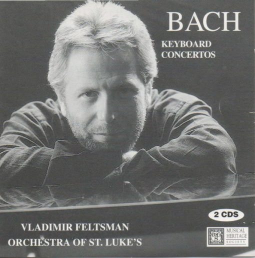 Johann Sebastian Bach, Vladimir Feltsman, Orchestra Of St. Luke's - Bach Keyboard Concertos (2xCD, Album) (Near Mint (NM or M-))