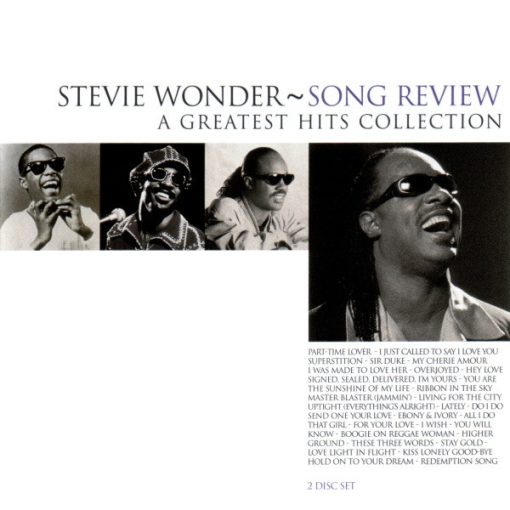 Stevie Wonder - Song Review / A Greatest Hits Collection (2xCD, Comp, Club) (Mint (M))