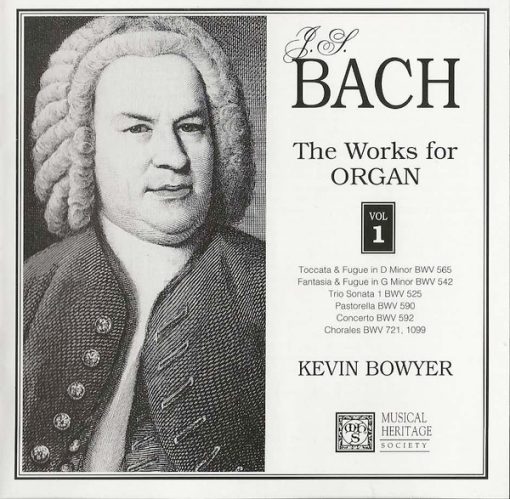 Johann Sebastian Bach, Kevin Bowyer - The Works For Organ Volume 1 (CD, Album, Club) (Near Mint (NM or M-))